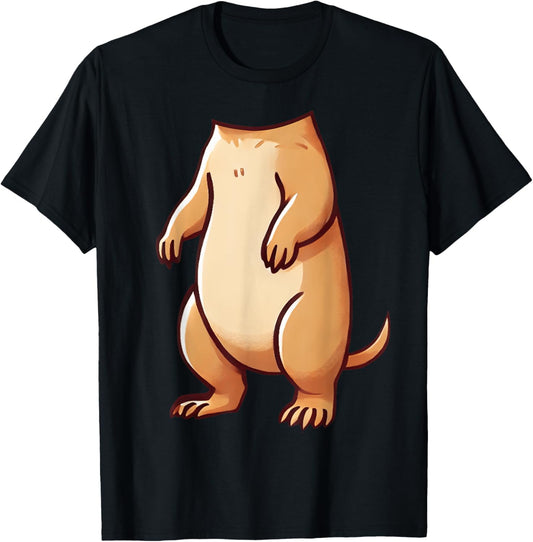 Easy Prairie Dog Costume Halloween Prairie Dog Body T-Shirt