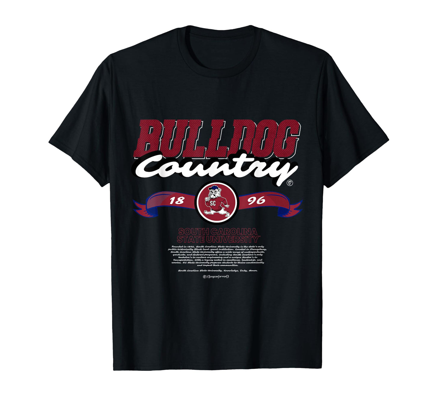 South Carolina State University - Bulldog Country SCSU HBCU T-Shirt for Men Women Kids