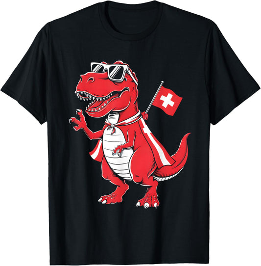 Dinosaur Switzerland T-Shirt