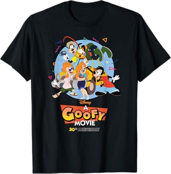 Disney A Goofy Movie 30th Anniversary Retro ’90s Road Trip T-Shirt