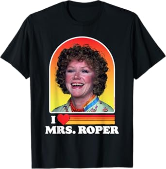 I Love Mrs Roper Helen Roper Three's Company Retro T-Shirt