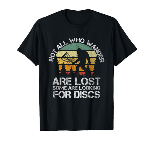 Disc Golf Funny Bigfoot Tee For Men Women Apparel T-Shirt