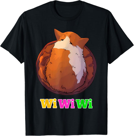 wiwiwi Cat Funny Cute Cat Meme Cat Lovers Men Women Kids T-Shirt