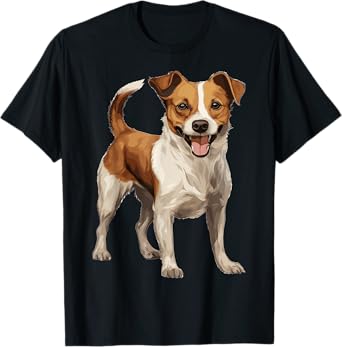 Jack Russell Terrier Dog Breed Pet Cute Graphic T-Shirt