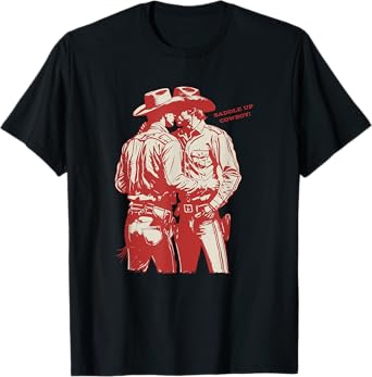 Saddle Up Cowboy Save A Horse Ride A Trans Gay Cowboy T-Shirt