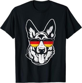 Groovy German Shepherd - Dog Lover Canine Pet Trainer T-Shirt