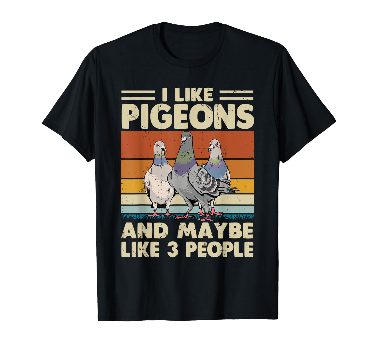 I Like Pigeons And Maybe Like 3 People T-Shirt