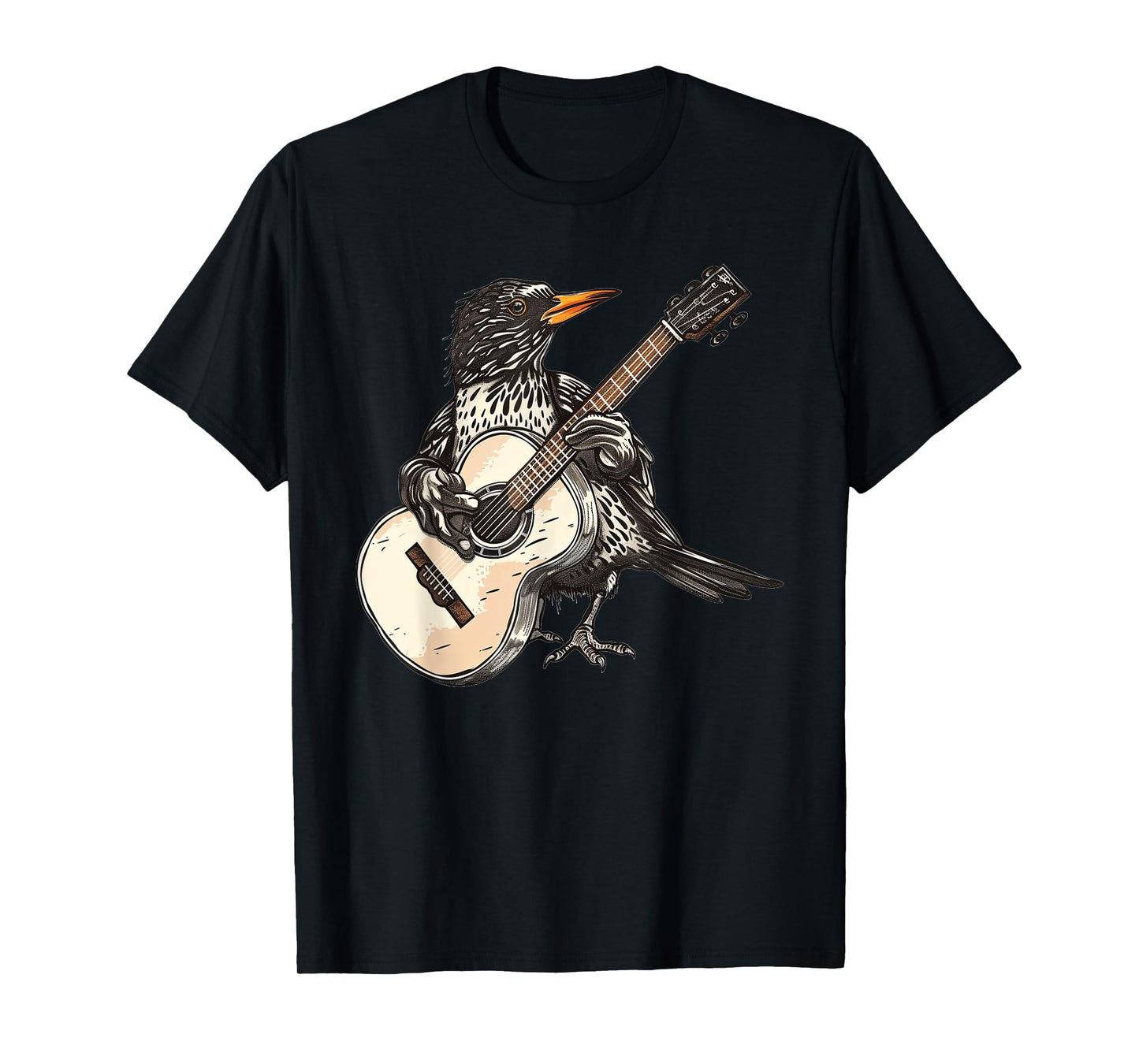 Starling Playing The Guitar T-Shirt