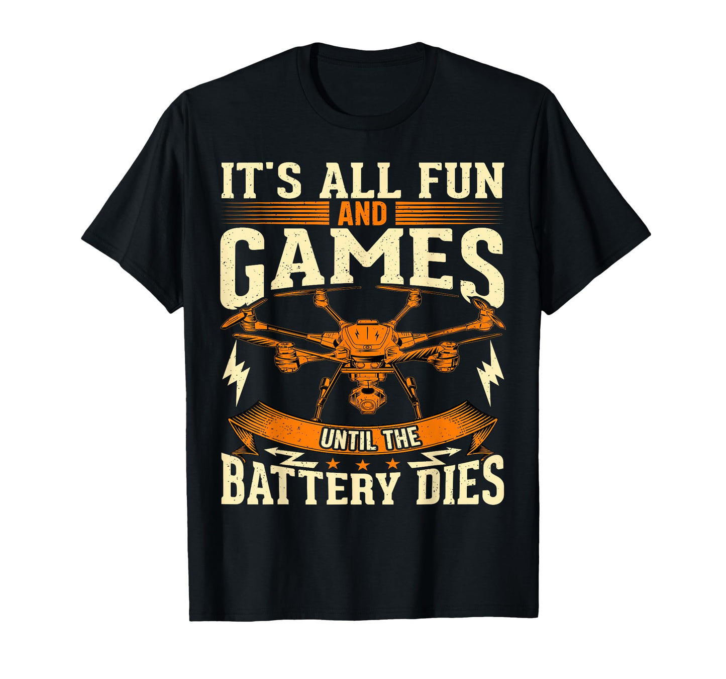 Certified Drone Pilot Life Funny Operator Dad FPV Quadcopter T-Shirt