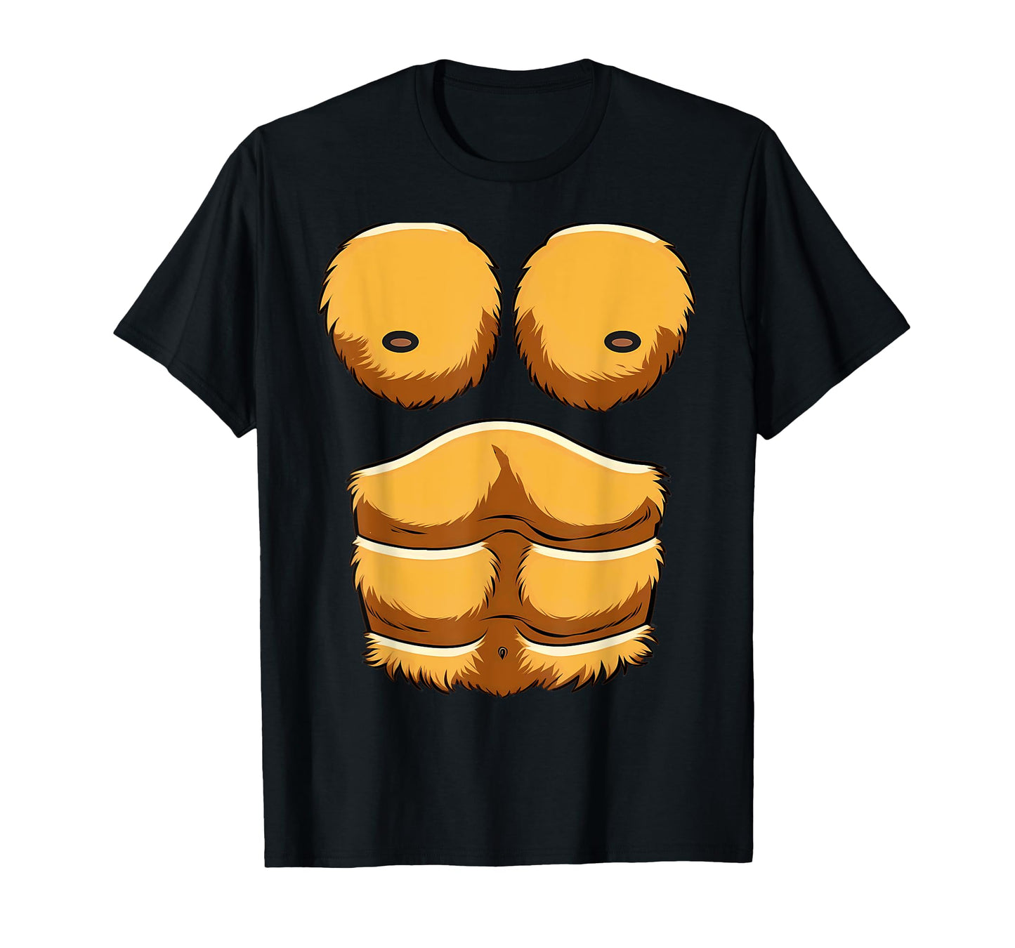 Monkey Gorilla Chest Halloween Costumes T-Shirt
