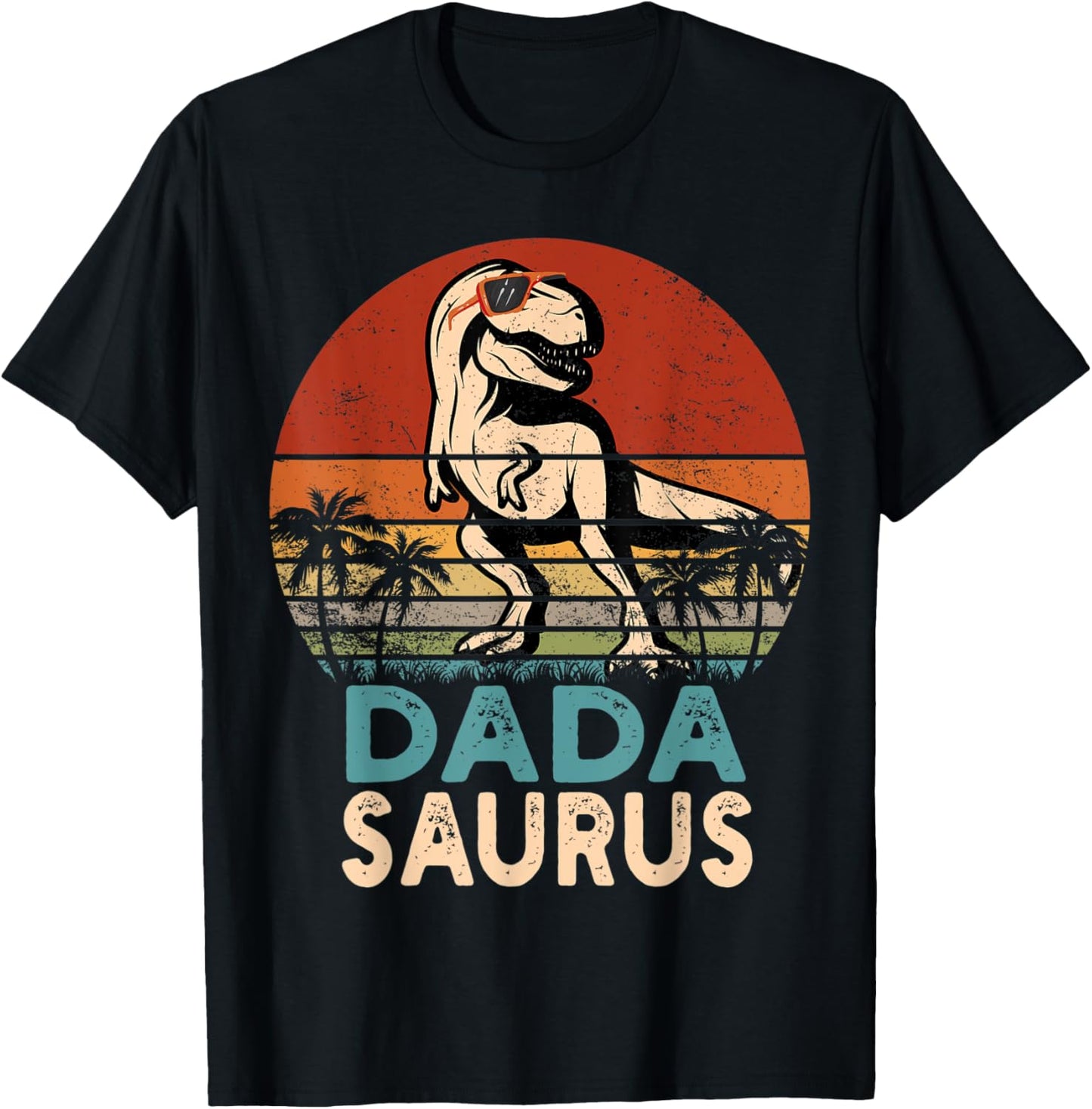 Dada Saurus TRex Dinosaur Cool Dadasaurus T-Shirt