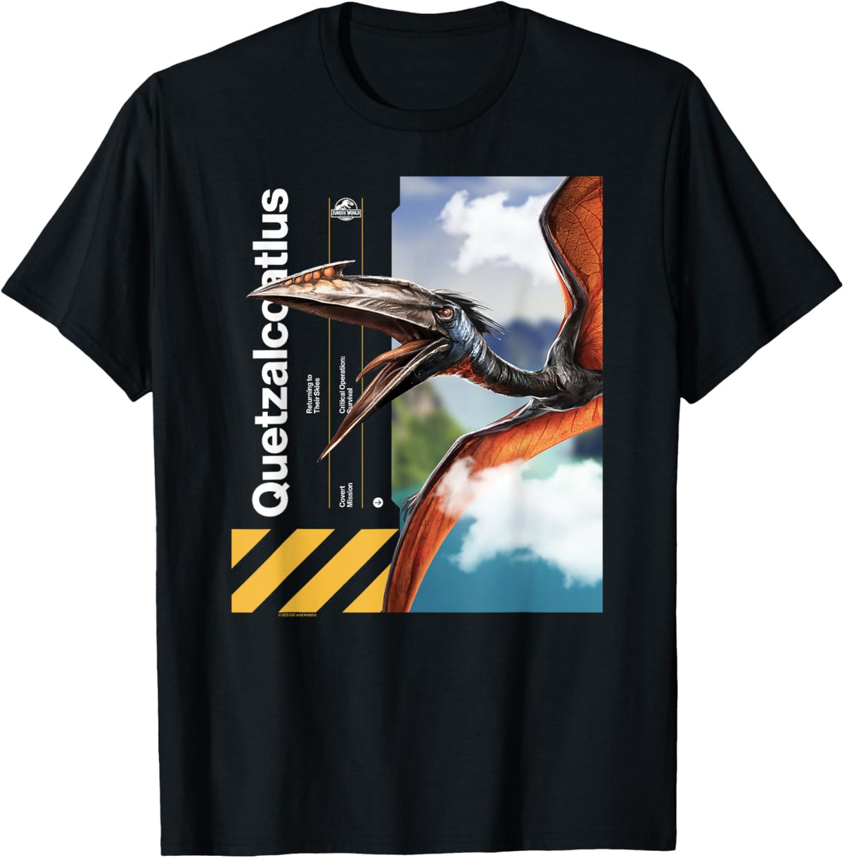 Jurassic World Rebirth Quetzalcoatlus Covert Mission T-Shirt