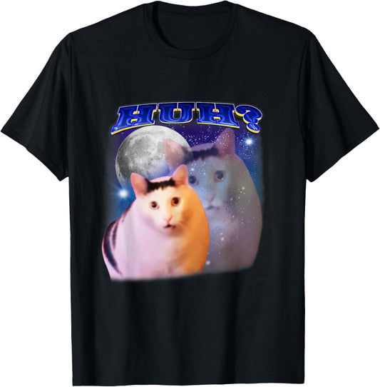 Funny Meme Huh Cat T-Shirt