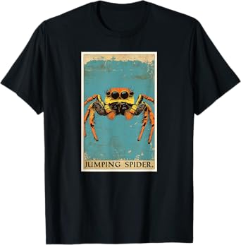 Jumping Spider Tarot Card Jumping Spiders Jumping Spider T-Shirt