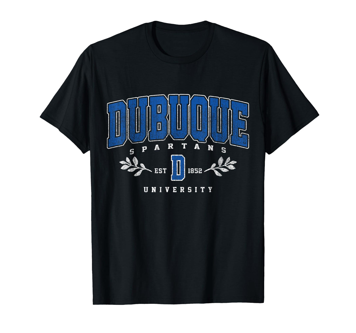 Dubuque of Technology Arch Retro for Men Women T-Shirt