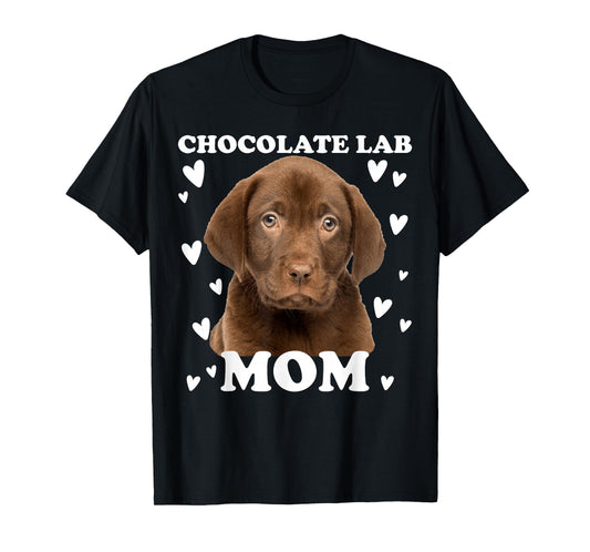 Chocolate Lab Mum Mother's Day Mother Mummy Mum Mum T-Shirt