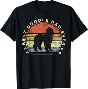 Best Doodle Dad - Dog Lover Owner Labradoodle GoldenDoodle T-Shirt