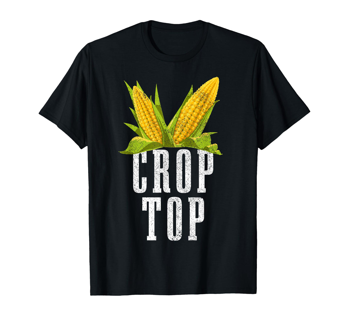 Crop Top Funny Farming Crops Farm Corn Farmer T-Shirt