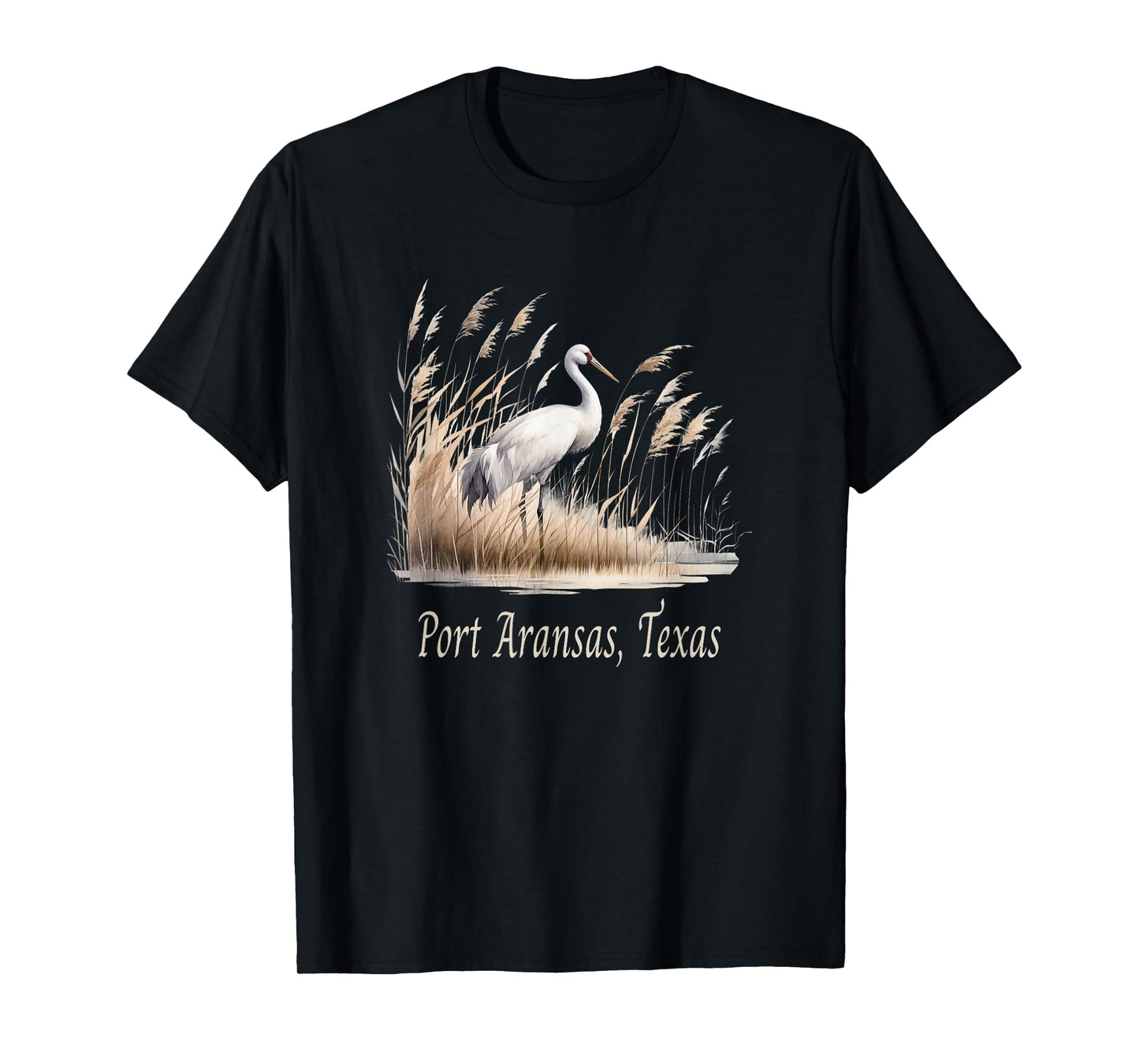 Whooping Crane Season: Port Aransas Texas Birding Enthusiast T-Shirt