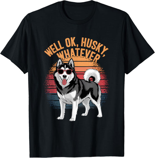 Alaskan Sled Dog Malamute Lover Mom Malamute Owner T-Shirt
