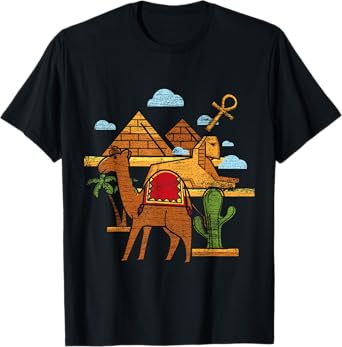 Camel Sphinx Ancient Egypt T-Shirt