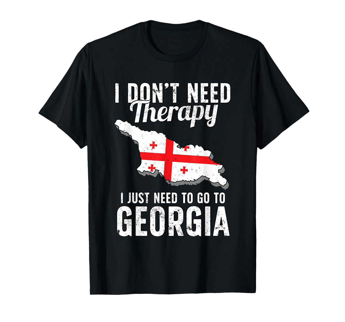Georgian Flag I Georgia Flag I Vacation Georgia T-Shirt