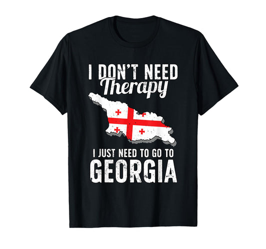 Georgian Flag I Georgia Flag I Vacation Georgia T-Shirt