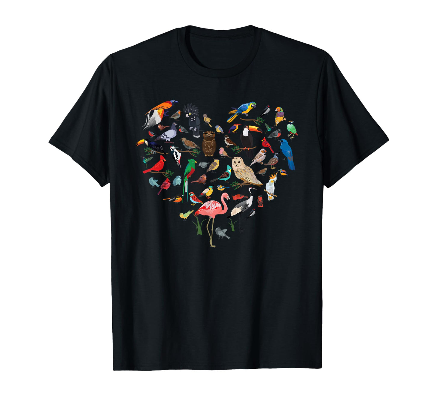 Bird Heart - Birding Bird Watching Birder Bird Watcher T-Shirt