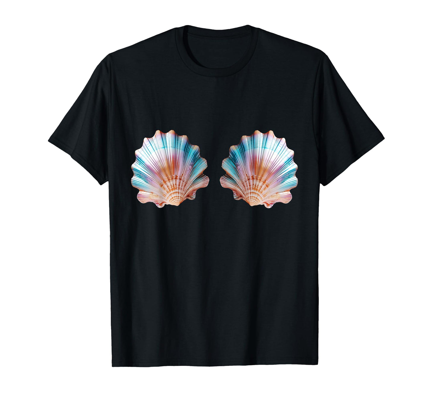 Mermaid, sea, shell, bra, costume, Carnival, party, outfit T-Shirt