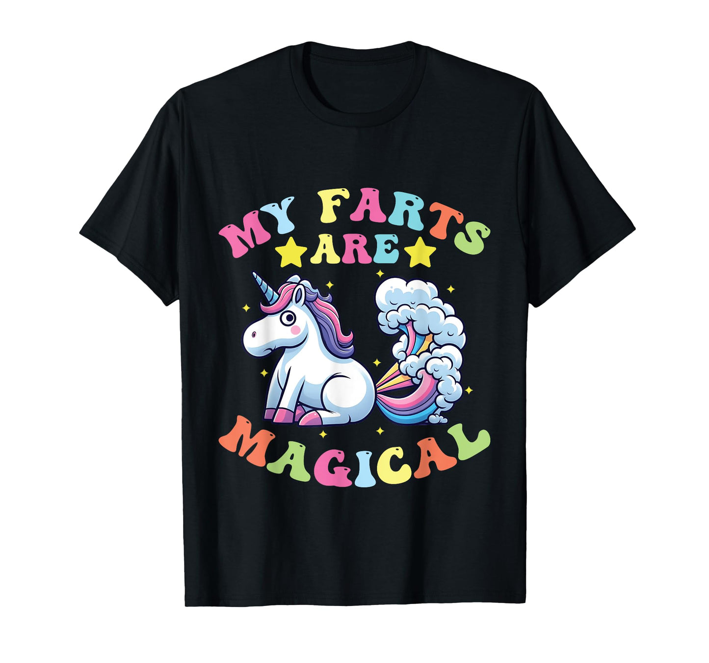 My Farts Are Magical Funny farting Unicorn T-Shirt