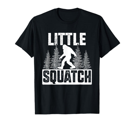 Squatchy Matching Family Bigfoot Shirts Little Squatch T-Shirt