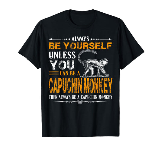 Capuchin Monkey Shirt - Capuchin Monkey Tshirt T-Shirt