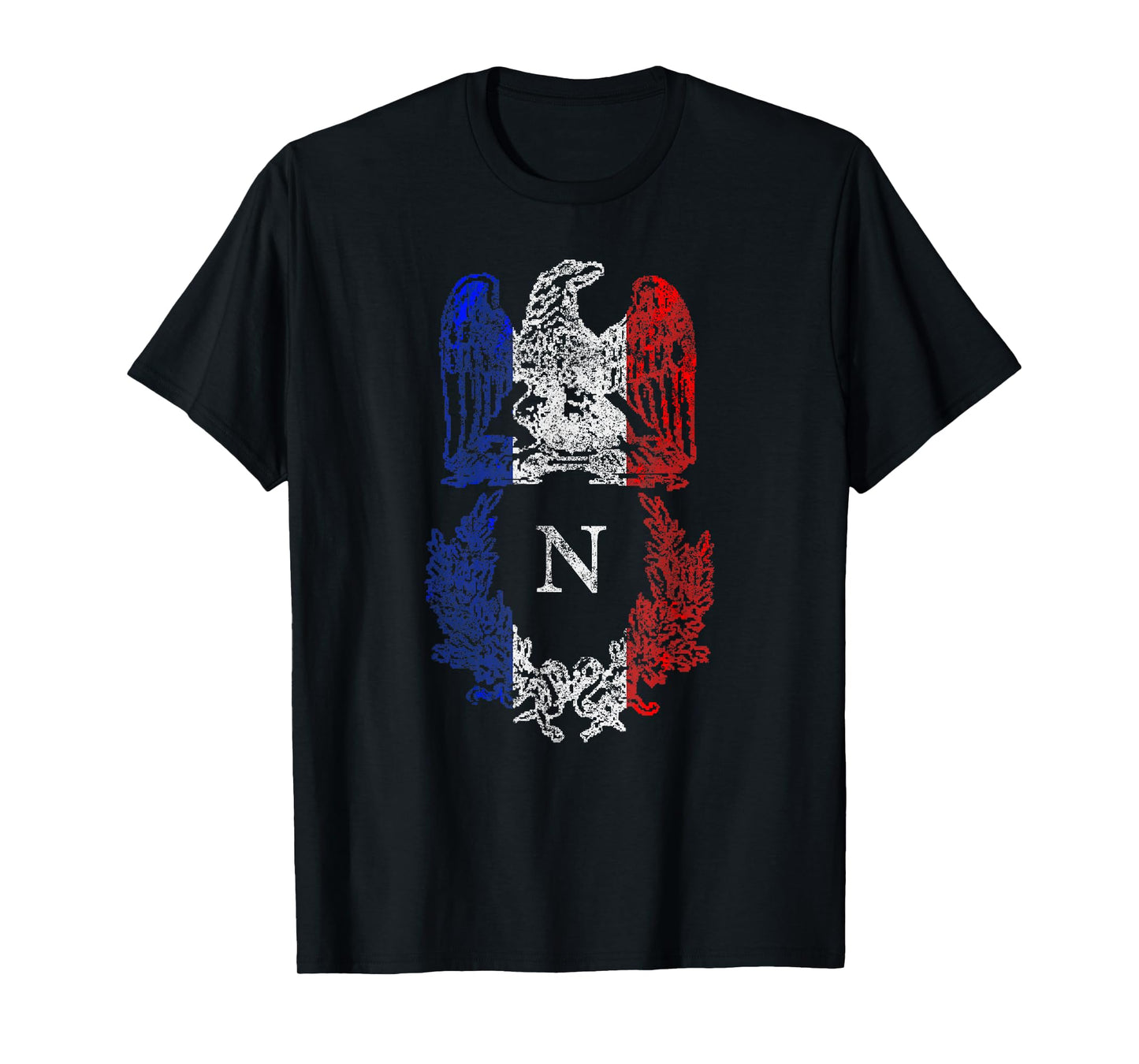 Napoleon Bonaparte Eagle French Flag Napoleonic War History T-Shirt