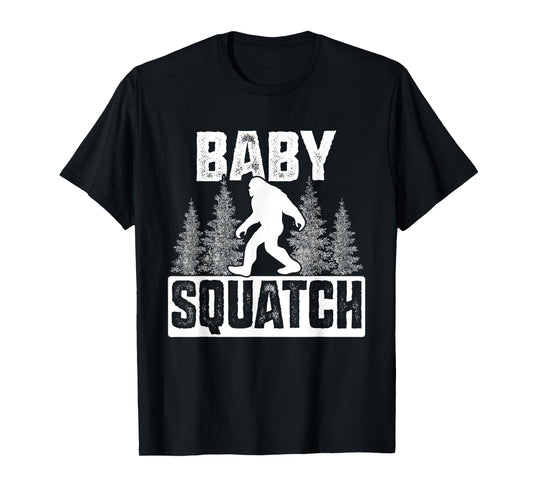 Squatchy Matching Family Bigfoot Shirts Baby Squatch T-Shirt
