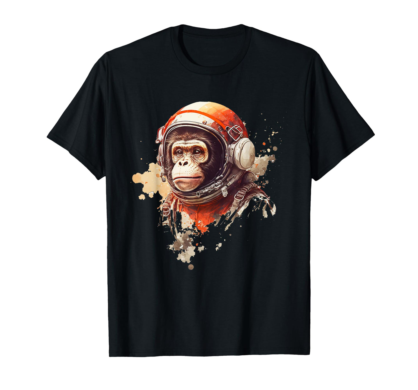 space vintage travel astronaut monkey astronaut T-Shirt