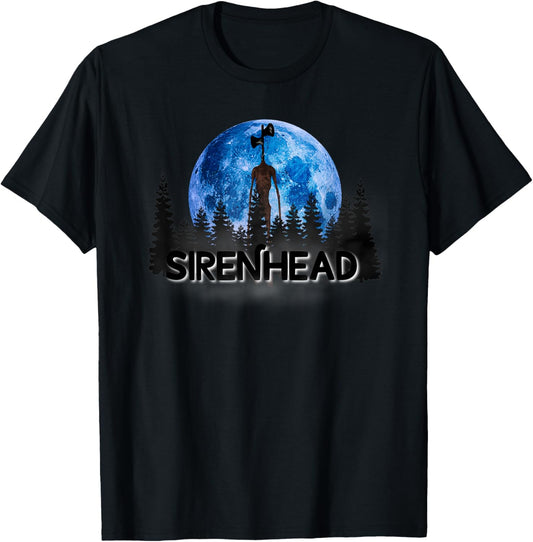 Siren head, Cartoon cat we love to escape from Siren head, T-Shirt