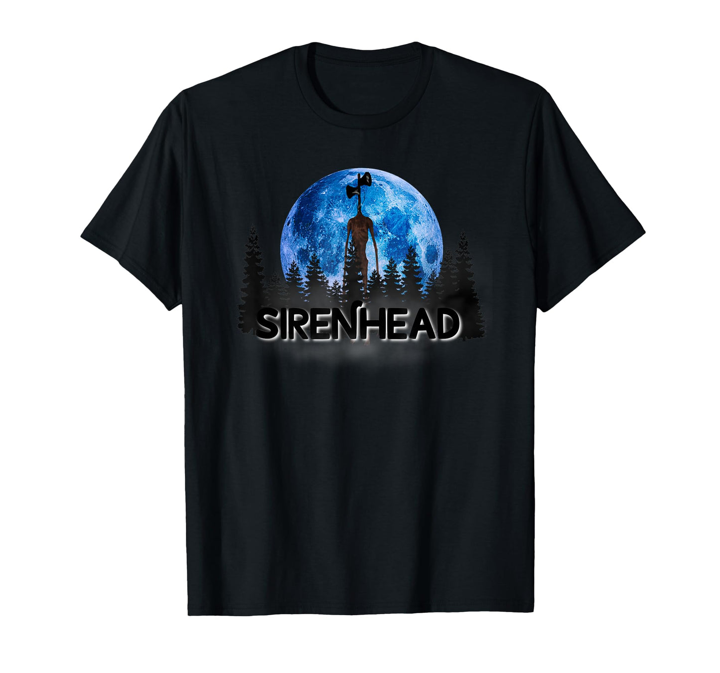 Siren head, Cartoon cat we love to escape from Siren head, T-Shirt