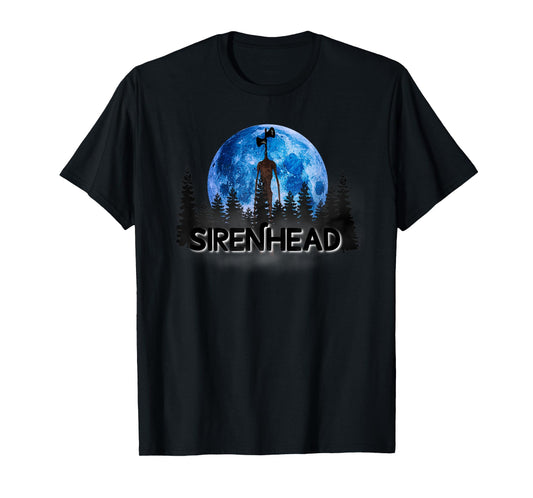 Siren head, Cartoon cat we love to escape from Siren head, T-Shirt