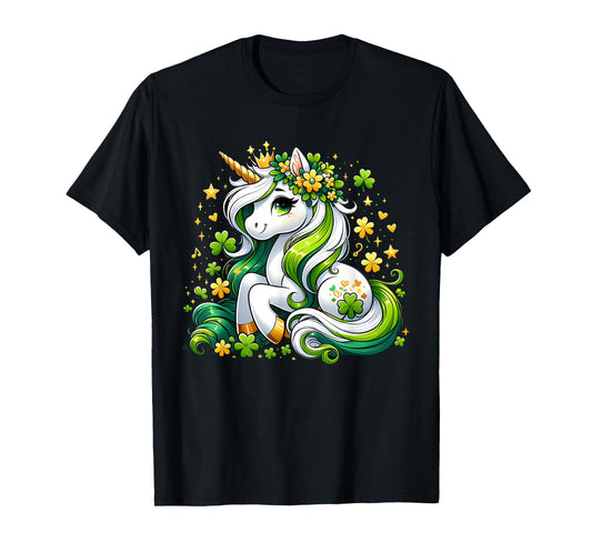 Lepricorn Unicorn St Patricks Day Cute Saint Pattys Unicorn T-Shirt