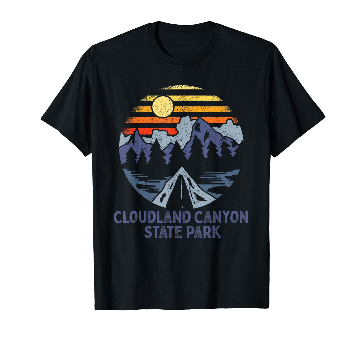 Cloudland Canyon State Park Georgia GA Blue Ridge Mountains T-Shirt