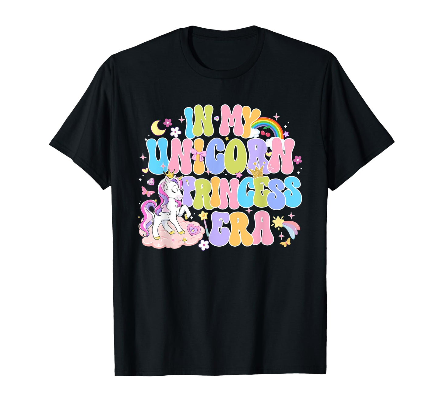 In My Unicorn Princess Era Girl Unicorn Day T-Shirt
