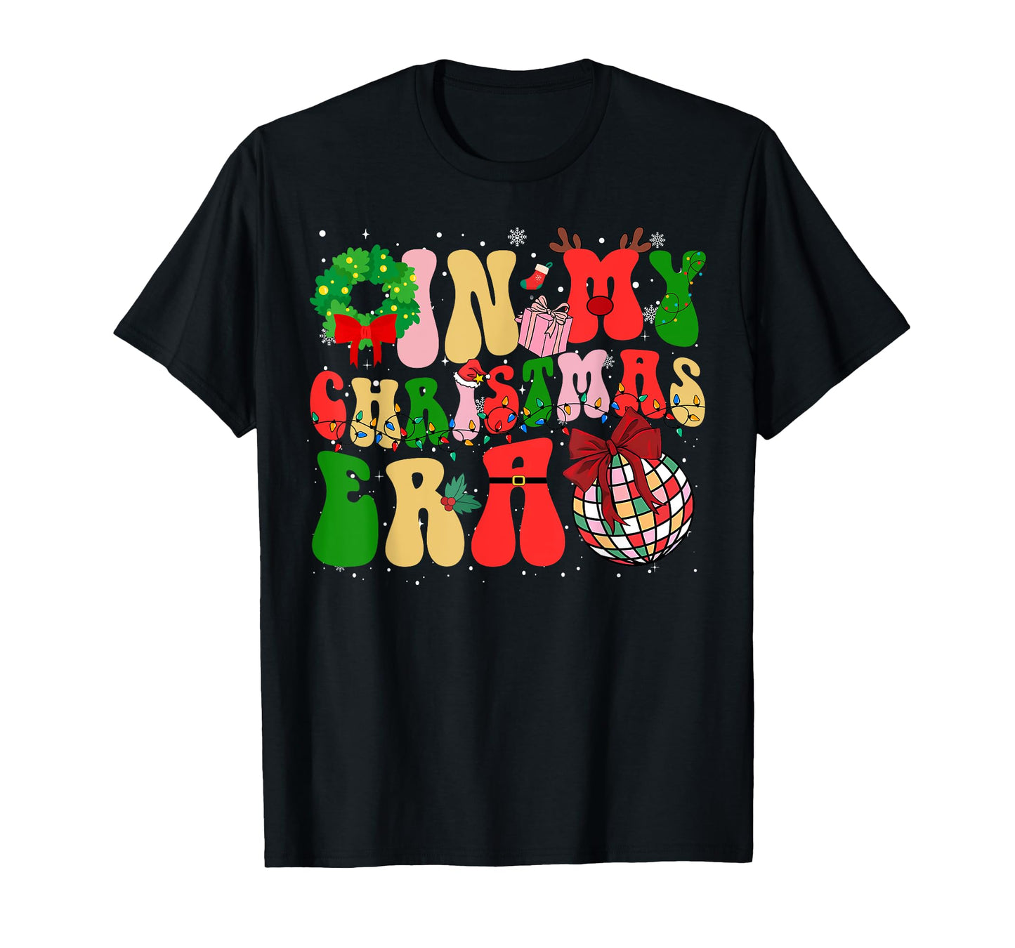 Family Matching in My Christmas Era Xmas 2025 Men Women Kid T-Shirt