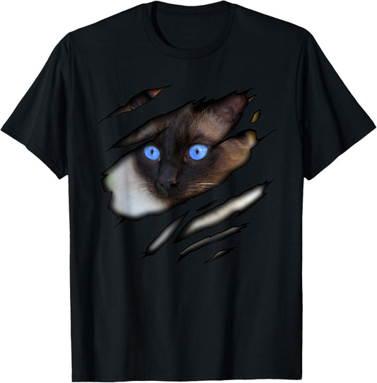 Siamese Cat in me design, Cadesign, Purebred Cat T-Shirt