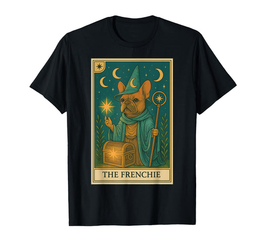 The Frenchie Tarot Card T-Shirt