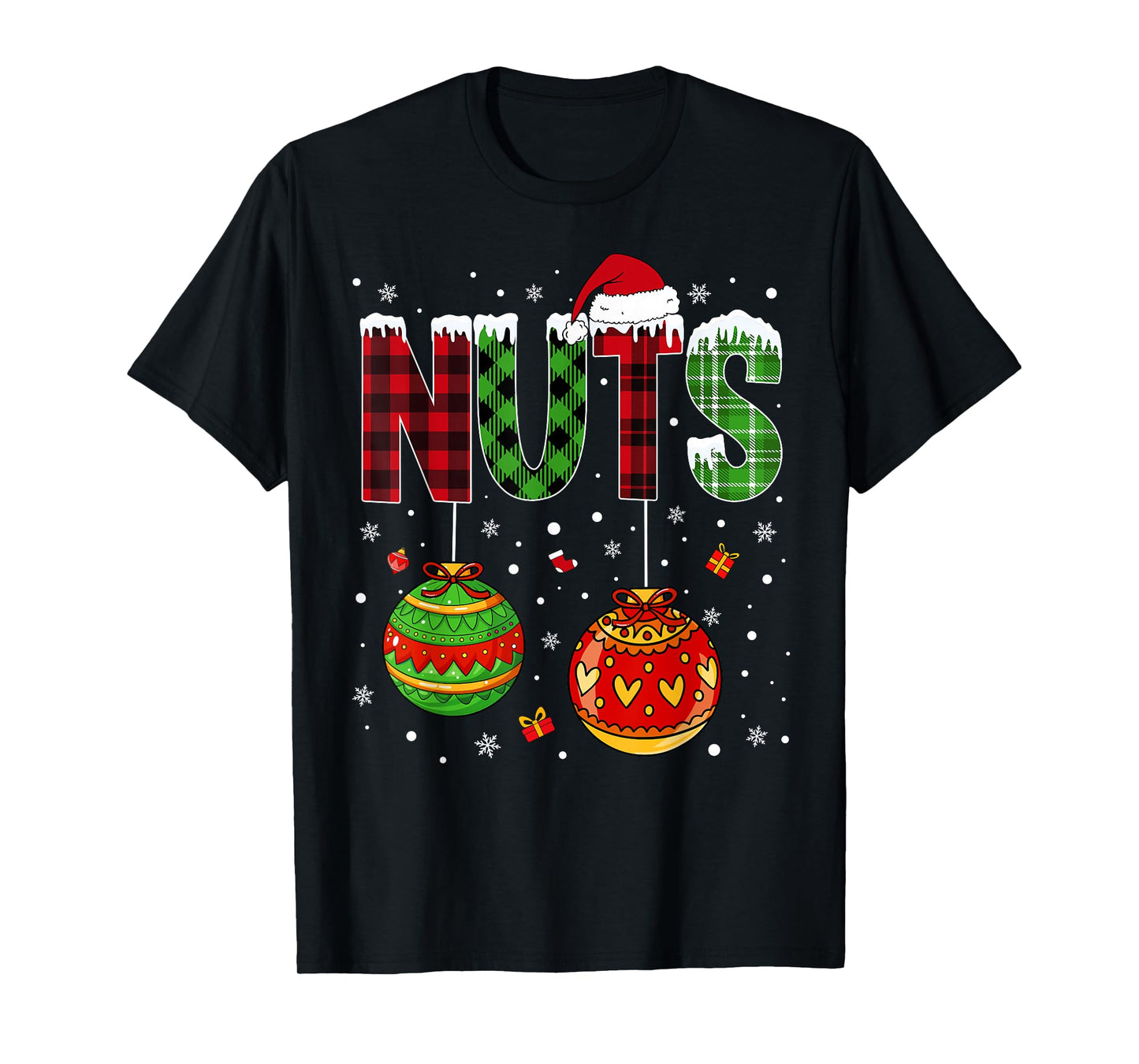 Chestnuts Matching Family Funny Chest Nuts Christmas Couples T-Shirt
