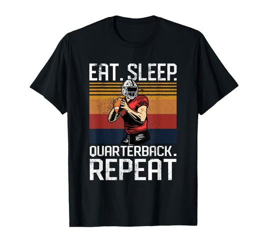 Football QB Sports Shirt Quarterback - QB1 Touchdown Pass T-Shirt