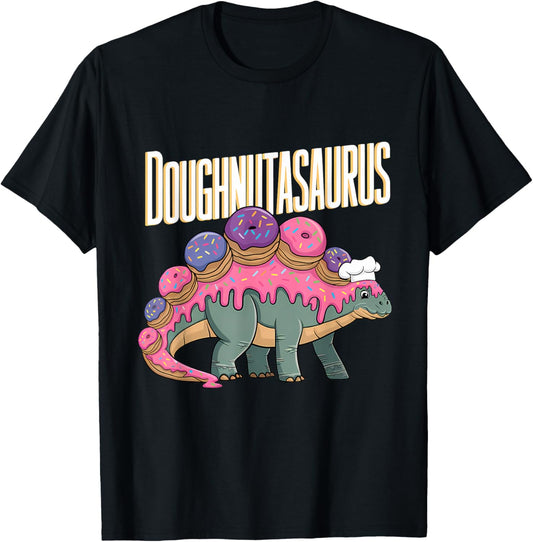 Doughnut Dino T-Rex Baking Dinosaur Funny Donut T-Shirt