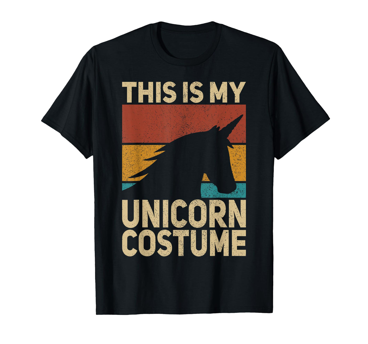 Unicorn Costume Retro Unicorn Outfit Men Women Kids Unicorn T-Shirt