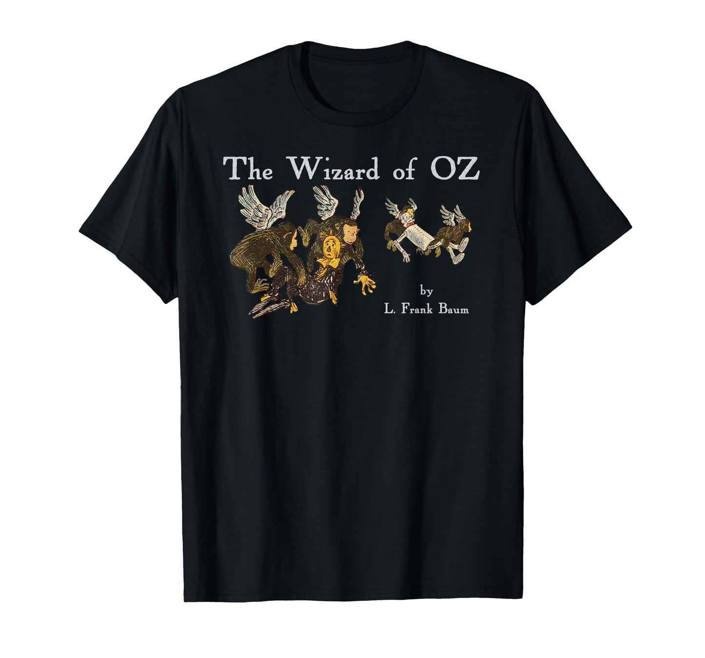 Oz Flying Monkeys Wizard of OZ Shirt-Scarecrow & Tin Man T-Shirt