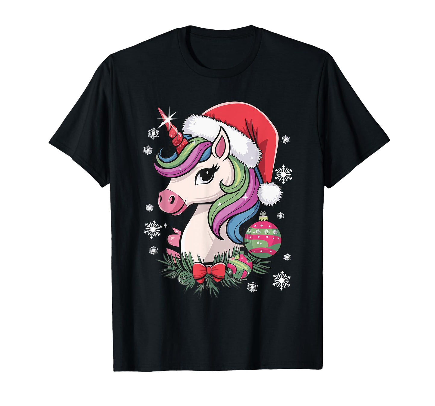 Unicorn Christmas T-Shirt